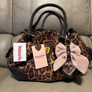 Update: Sold Viral juicy couture leopard print bag